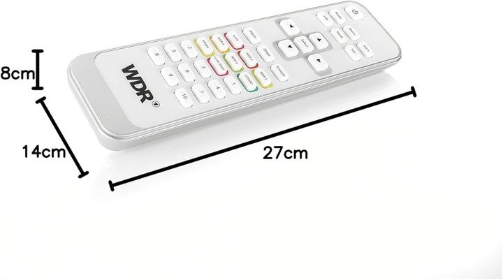 Produktbild Dual WDR Küchenradio DAB+, UKW Bluetooth®, AUX Weiss (DAB+, KW, Bluetooth)