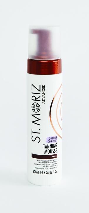 Produktbild St. Moriz St Moriz Advanced Colour Correcting Tanning Mousse Dark (Selbstbräunungscreme, 200 ml)