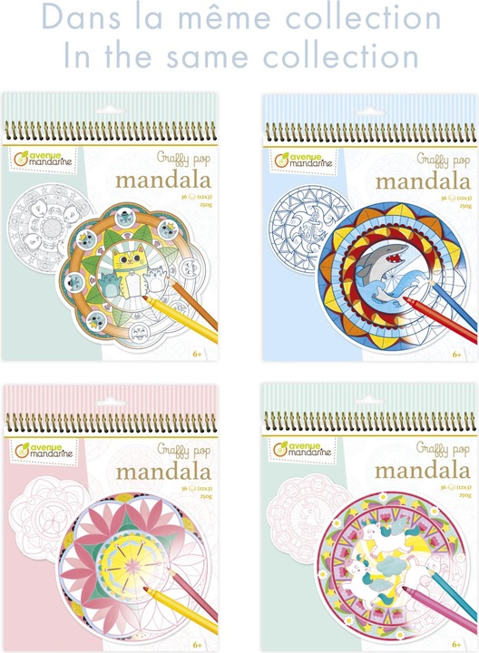 Actual product image Avenue Mandarine Mandala Graffy Pop
