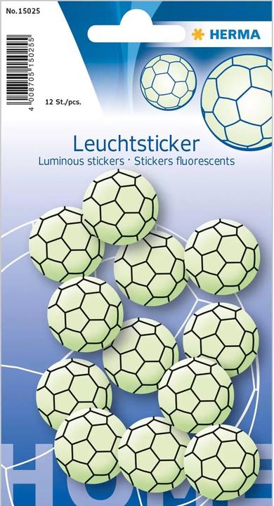 Actual product image HERMA Glow stickers