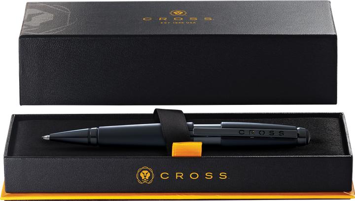 Produktbild Cross Edge Gelschreiber mattschwarz 0,7 mm, Schreibfarbe: schwarz, 1 St. (Mattschwarz, 1 x)