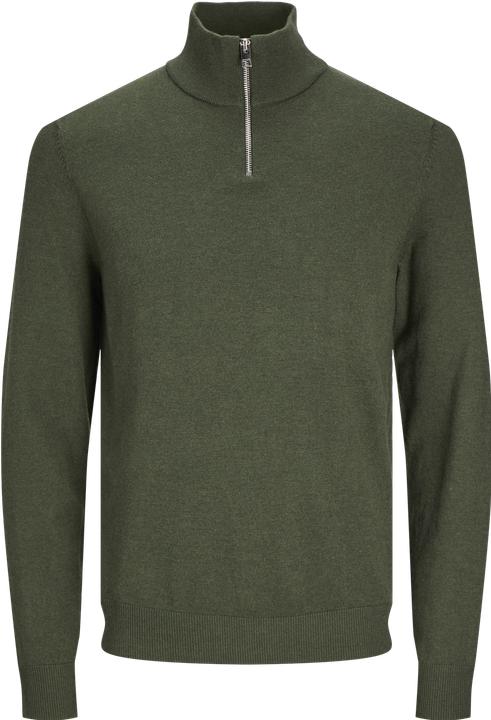 Produktbild Jack & Jones Einfarbig Strickpullover mit Halber Reissverschluss Strickpullover mit Halber Reissverschluss (XS)