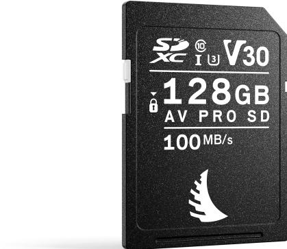 Actual product image Angelbird SD Card AV PRO 128GB V30 (128 GB, SDXC, UHS-I)