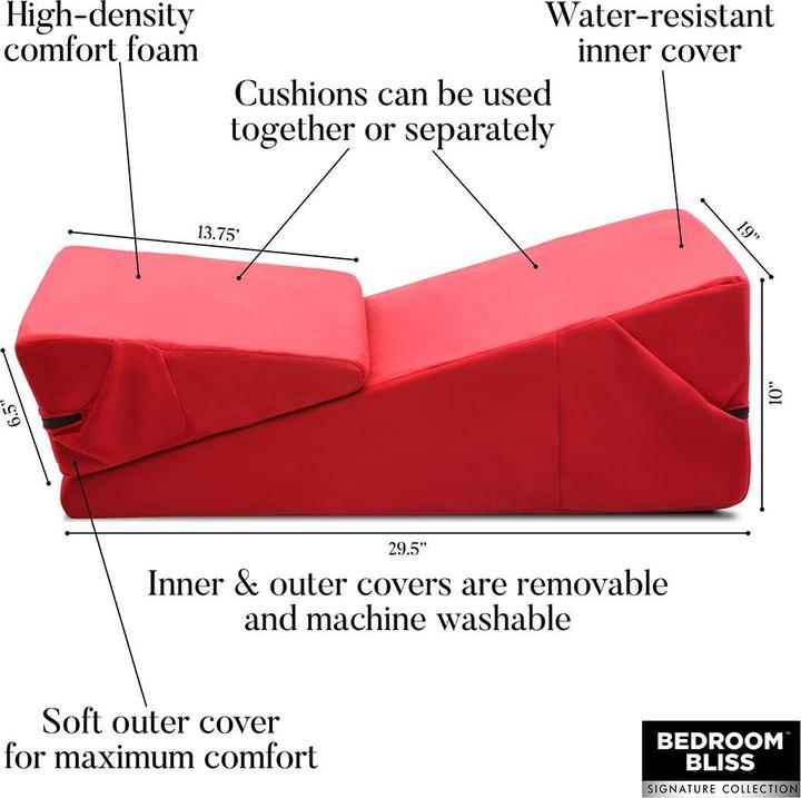 Immagine prodotto Bedroom Bliss Love Cushion Set Rot