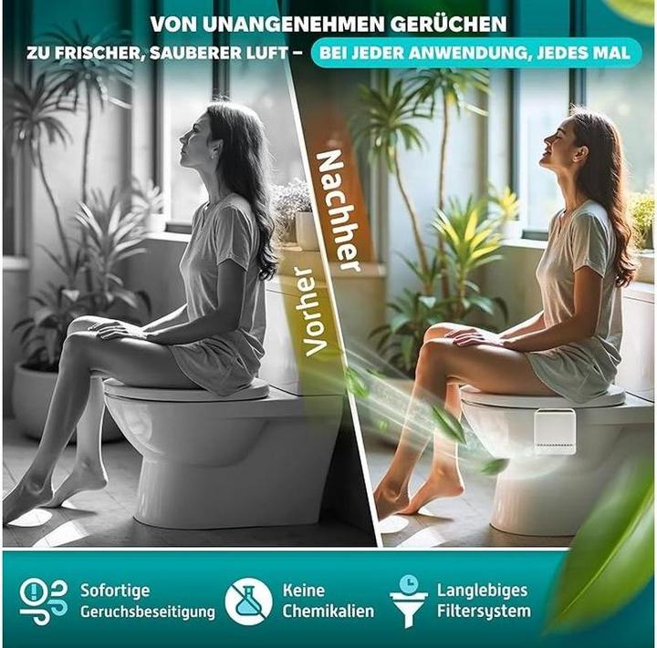 Actual product image Bellaria BellariaTech Air and toilet cleaner Air Cube V2 White, material