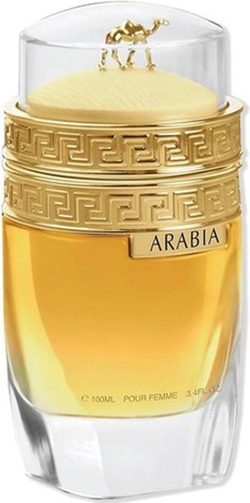 Emper Arabia Eau de Parfum für Frauen 100ml - Blumig Fruchtig Rose Himbeere Vanille Sandelholz Eichenmoos (Eau de Parfum, 100 ml)