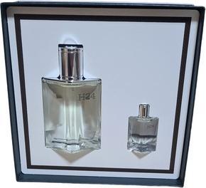 Produktbild Hermès Hermes H24 Eau de Toilette Set 50ml + 5ml Miniatur (Eau de Toilette, 50 ml)