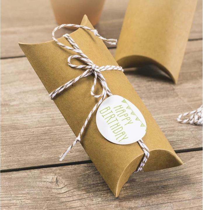 Immagine prodotto Heyda Scatola regalo 70 x 105 mm 6 pezzi, Natura (6x)