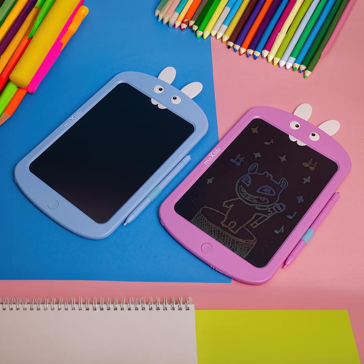 Actual product image Maxlife kids writing board MXWB-02 pink
