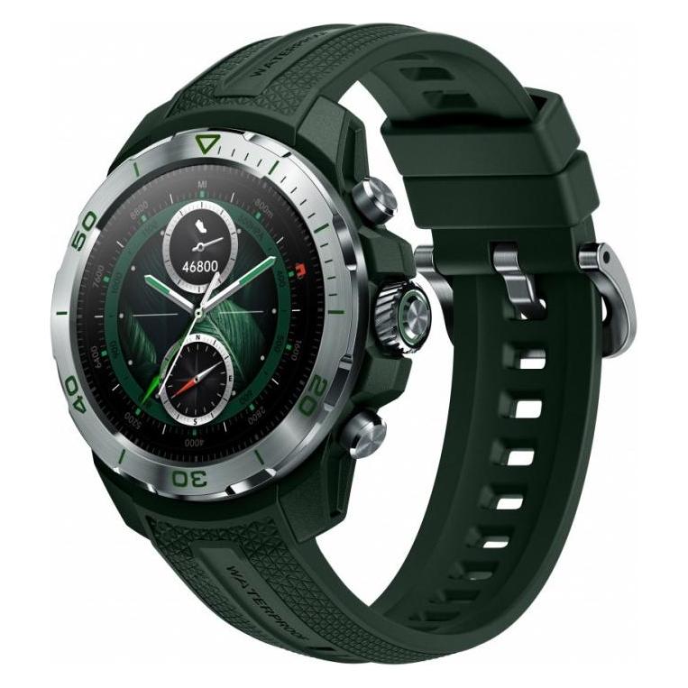 Xiaomi Smartwatch Mibro GS Explorer Grün (47.80 mm, nur WLAN), Smartwatch
