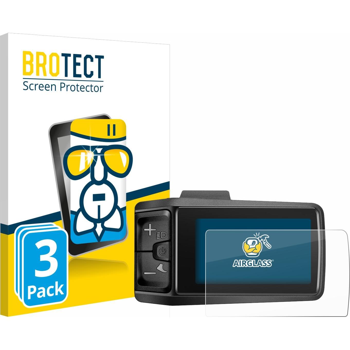 BROTECT, Fahrzeug Navigation Zubehör, Schutzglas Schutzfolie Displayschutz Display Schutz Glas Folie klar