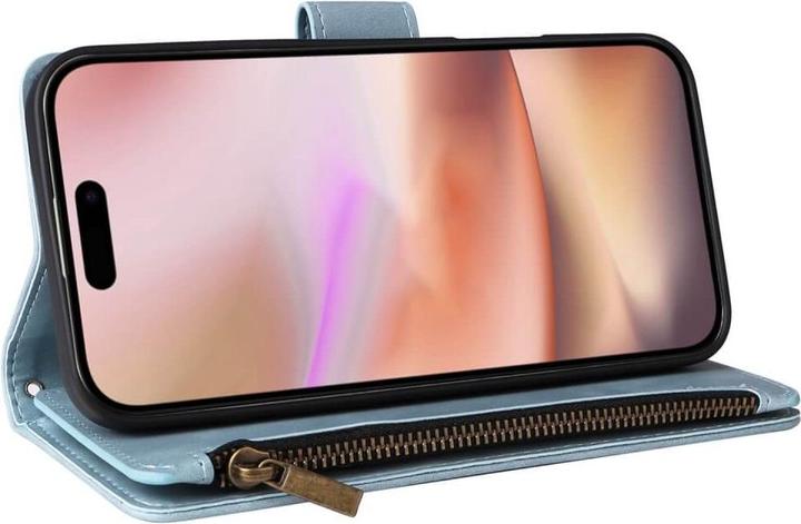 Actual product image Cover-Discount iPhone 16 Plus - Wallet case with lanyard (Apple iPhone 16 Plus)