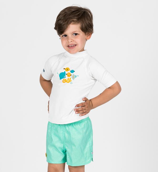 Actual product image Nabaiji Schwimmshorts Babys/Jungen - Wave grün (80)