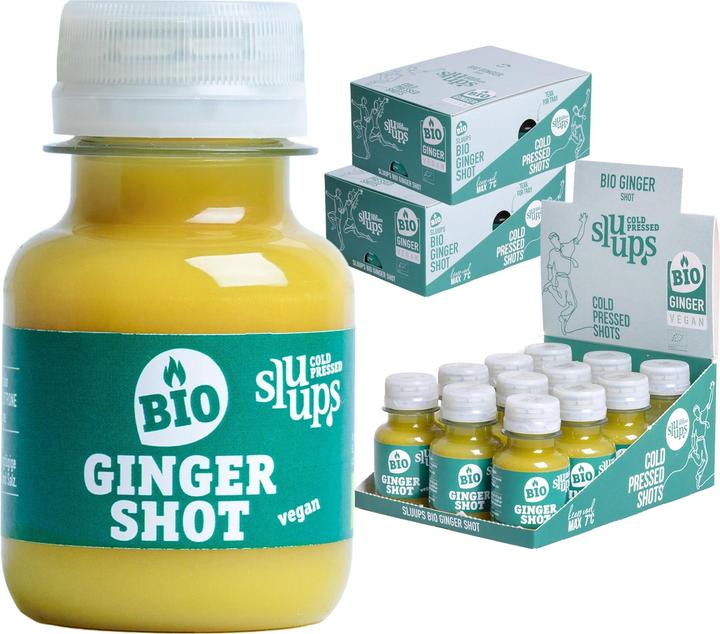 Sluups Organic Ginger Shot (36 x 6 cl)
