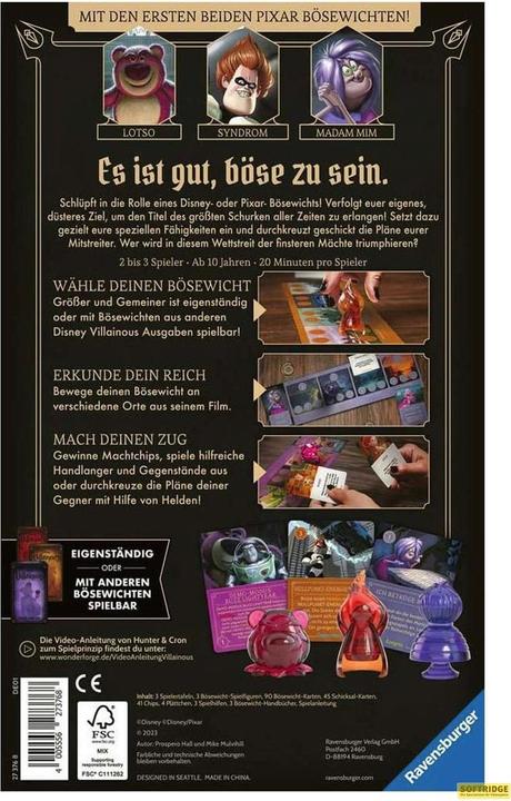 Produktbild Ravensburger Disney Villainous (Deutsch)