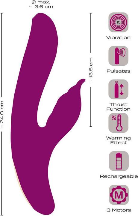 Produktbild Javida 4 Function Vibrator