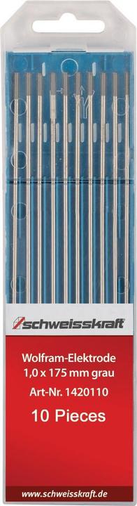 Actual product image Schweisskraft Tungsten electrodes WC 20 grey / 4.0 x 175 mm