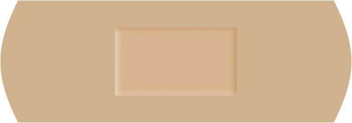 Produktbild Detectaplast Universalpflaster, hautfarben, 25x72 mm 100Stk (100x)