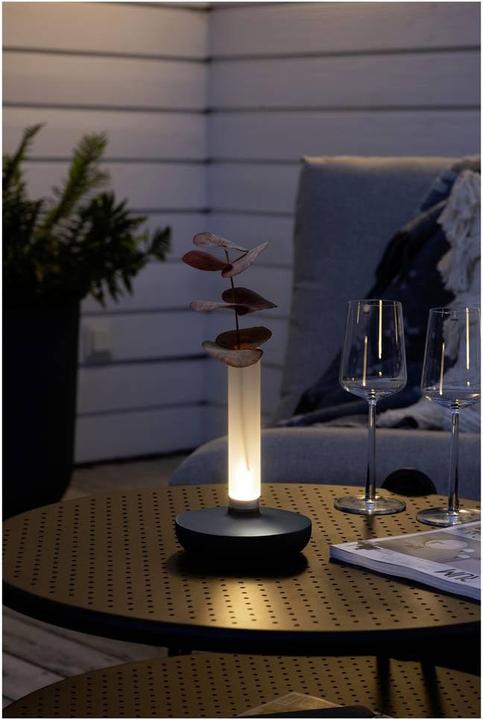 Produktbild Konstsmide Akku-LED Biarritz dunkelgrau Indoor/Outdoor 7827-373