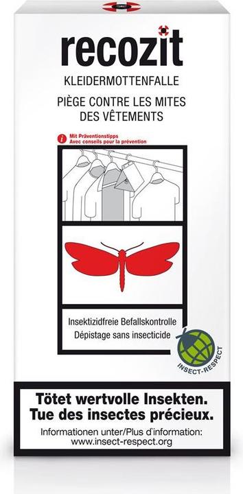 Immagine prodotto Recozit Trappola per tarme per vestiti