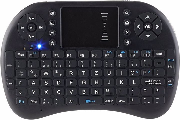 Produktbild GeneralKeys 2 mal Mini-Funktastatur mit Touchpad und Multimedia-Tasten