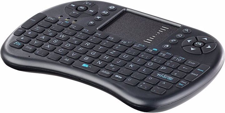 Produktbild GeneralKeys 2 mal Mini-Funktastatur mit Touchpad und Multimedia-Tasten