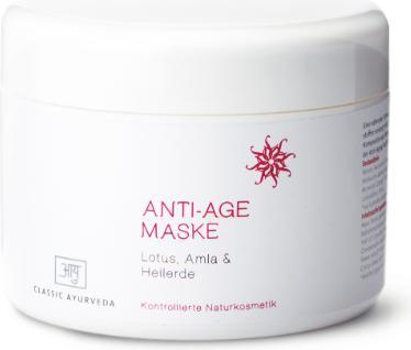 Actual product image Classic Ayurveda Anti-Age Mask Lotus, Amla & Healing Earth, BDIH (50 ml)