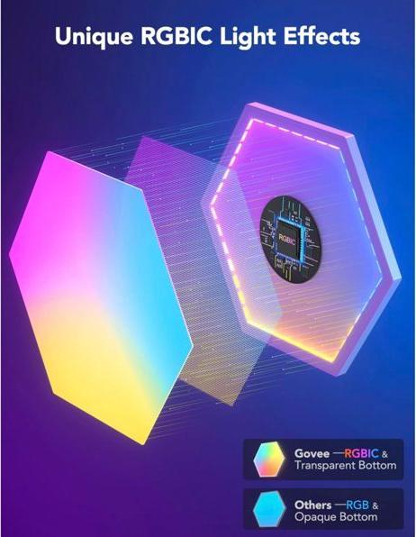 Productafbeelding Govee Glide Hexa Lichtpanelen (458 lm)