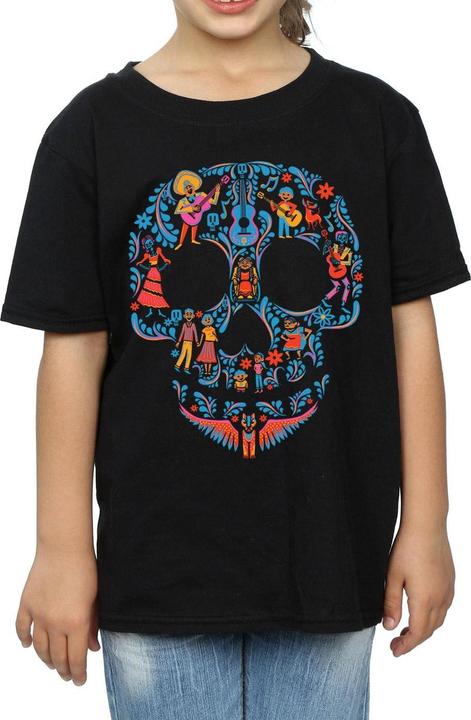 Produktbild La Maison du Coco TShirt Mädchen mit Totenkopf aus Baumwolle (116)