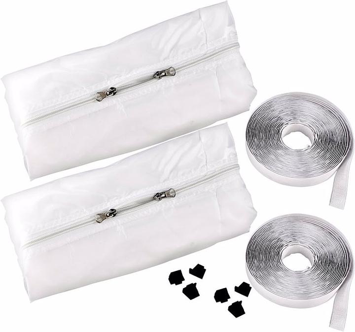 Immagine prodotto Sichler 2 x 2 confezioni di guarnizioni per finestre di scarico dell'aria per condizionatori d'aria mobili