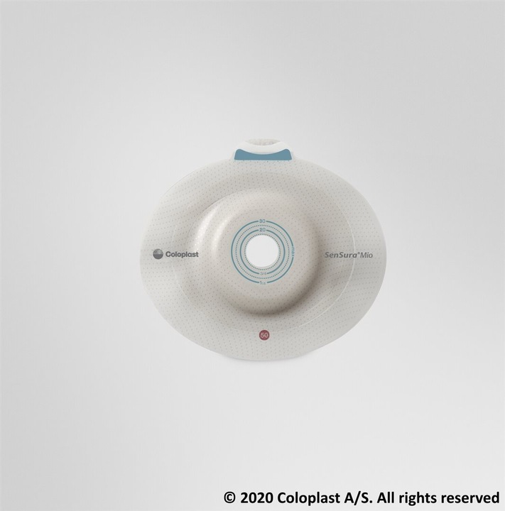 Produktbild Coloplast Mio Flex Basisplatten cvx light 15-30 (5 Stück, 1081.13 ml, 176 g)
