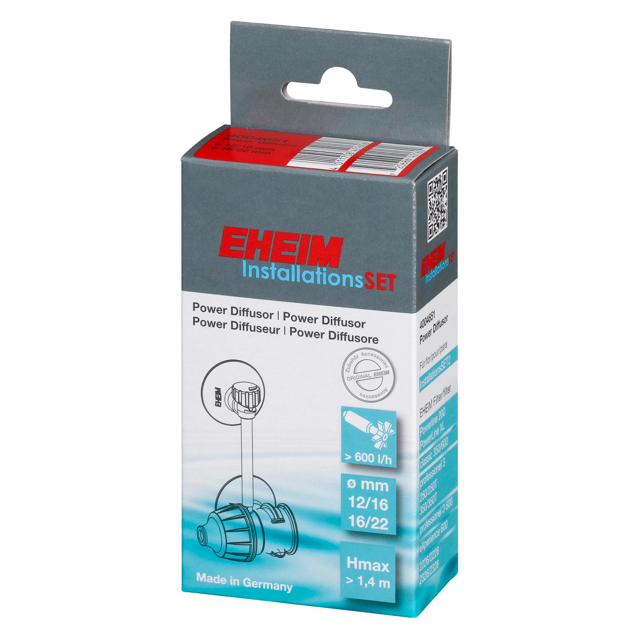 Eheim Rooster 12/16mm Tot (Intern Filter, Zeewater, Zoet Water), Aquariumfilter