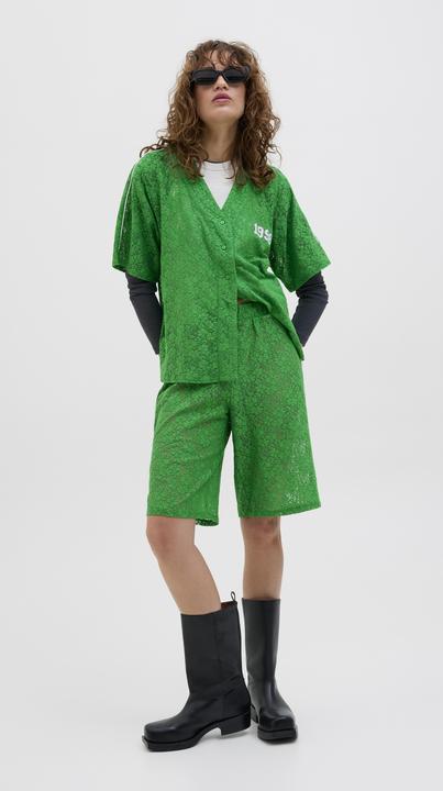 Produktbild JJXX Jxstine Lace Loose V Neck Tee Jrs Ln (XL)