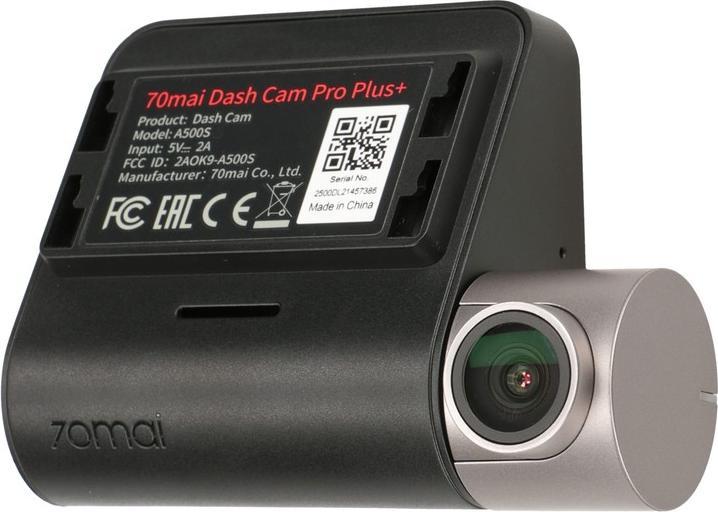 Image du produit 70mai a500s (Écran intégré, Microphone intégré, Vision nocturne, Récepteur GPS, QHD)