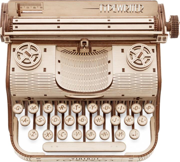 Produktbild Eco Wood Art Schreibmaschine - 3D Holzbausatz