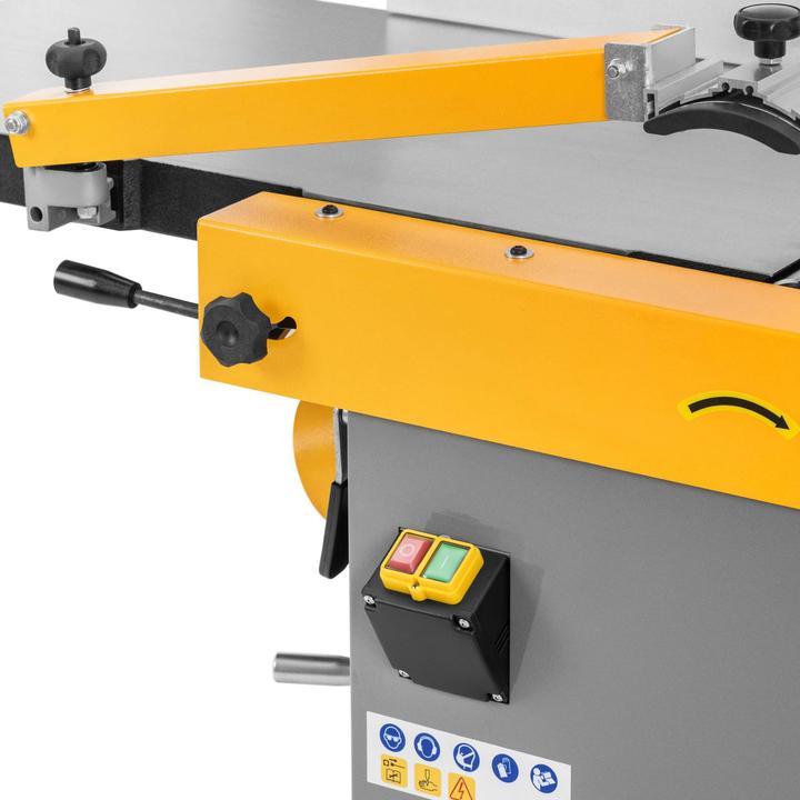 Produktbild MSW Abricht- und Dickenhobel 4000 W 400 V 225 mm Höhe 410 mm Hobelbreite 45 - 90°