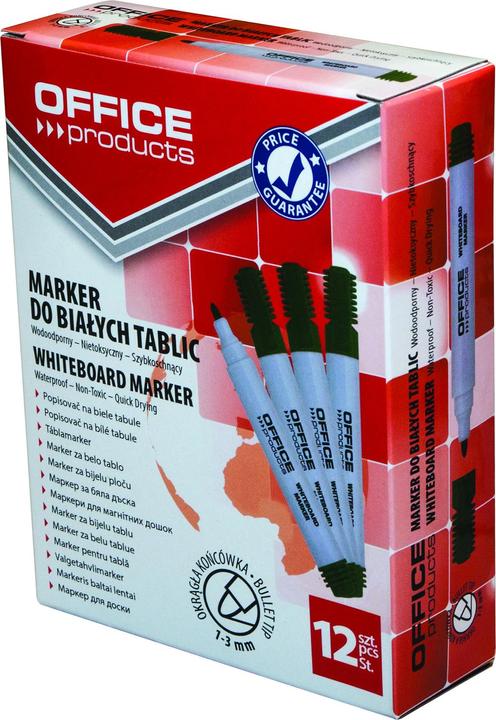 Actual product image Office Products Marker, for whiteboards, round, 1-3mm (line), blue