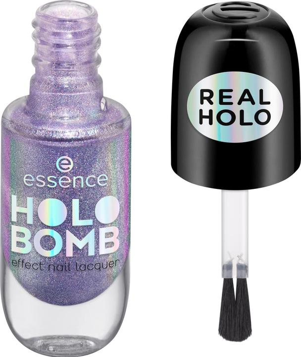Actual product image essence Holo Bomb Effect Nail Lacquer 03 hoLOL (03 hoLOL, Colour paint)
