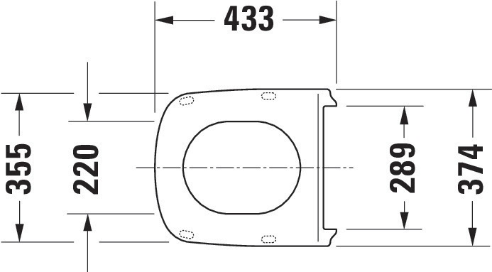 Nutritional values and ingredients Duravit WC seat DURASTYLE without soft-closing mechanism white