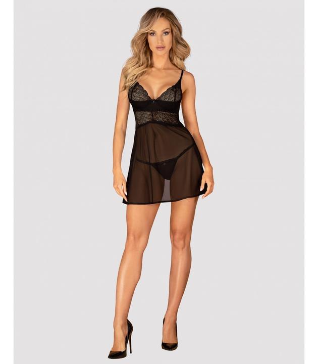 Produktbild Obsessive Chemeris Set Badydoll & Thong M/L (M, L)