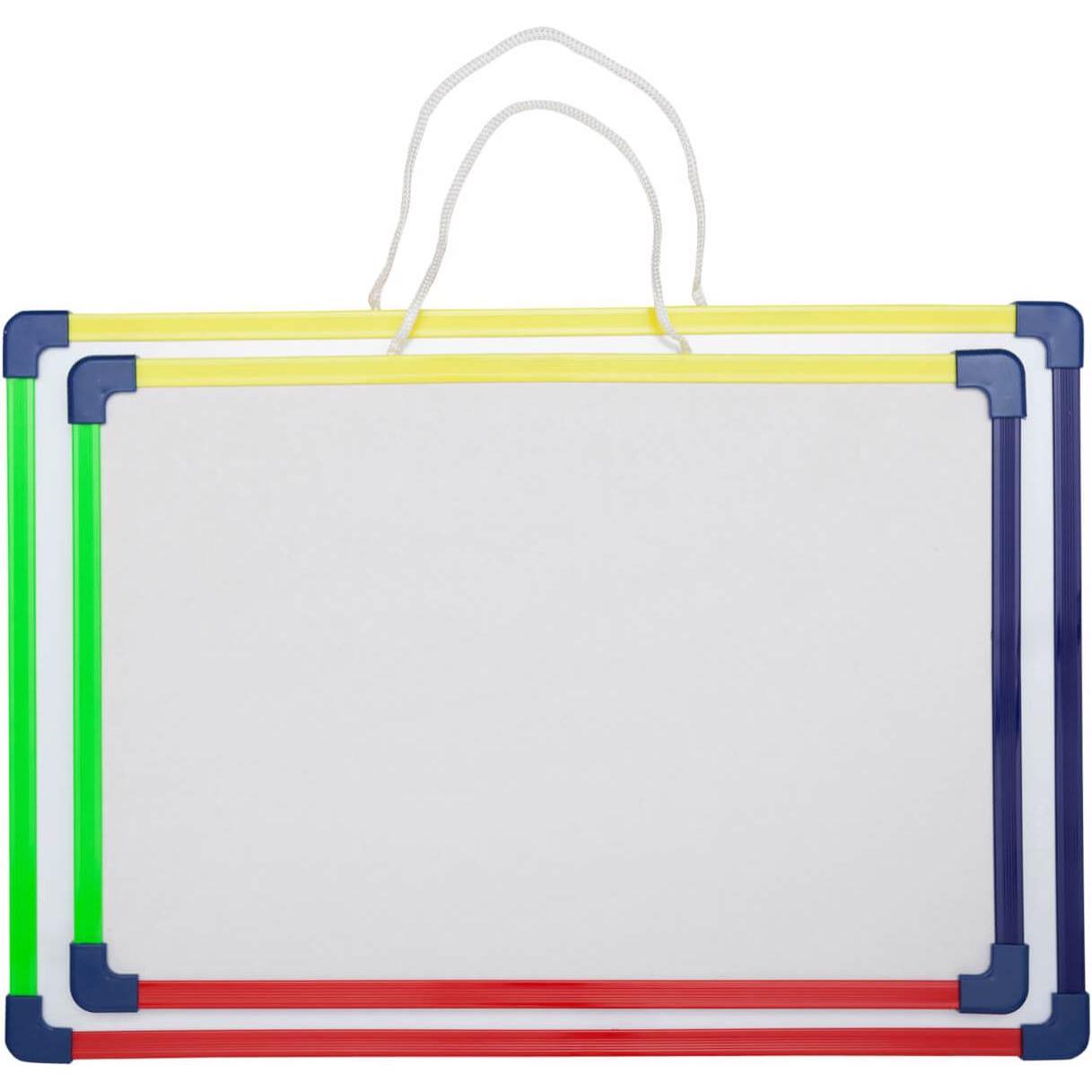 4x Maul, Präsentationstafel, Weisswandtafel Kids (40 x 28 cm)