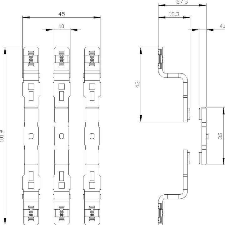 Produktbild Siemens Contact piece set for 3RT2036 3NO