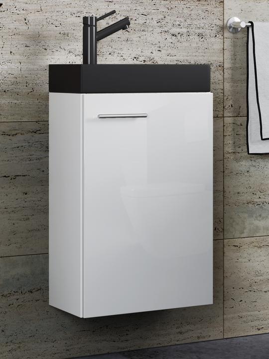 Image du produit VCM 2-pièces lavabo Slito étroit noir