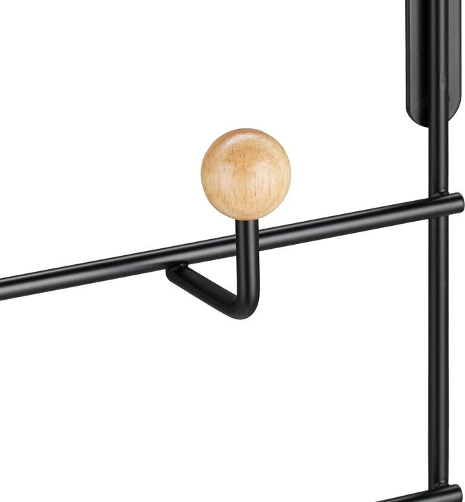 Actual product image Relaxdays Door coat rack