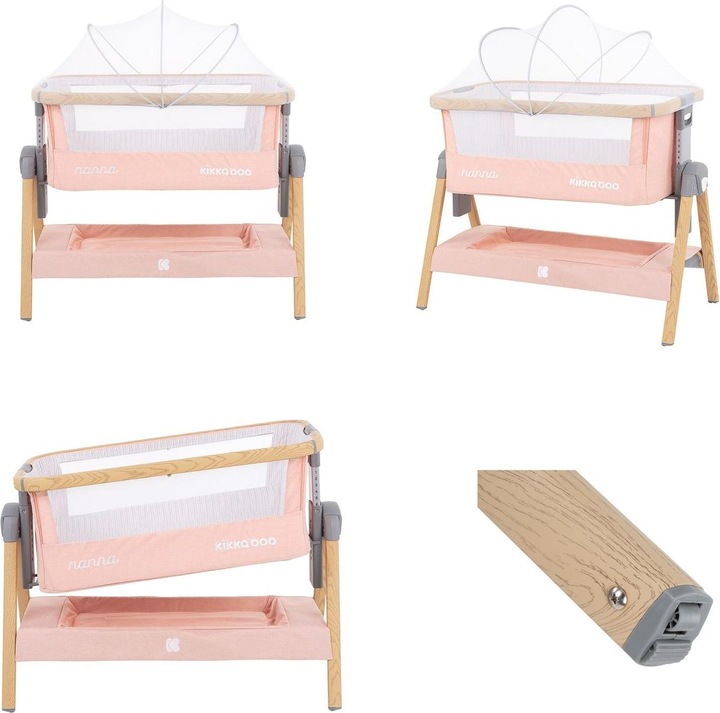 Actual product image Kikkaboo Nanna co-sleeper mattress