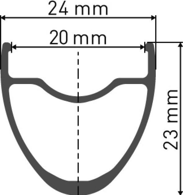 Actual product image DT Swiss ER 1600 Spline 32 (Front wheel, 28")