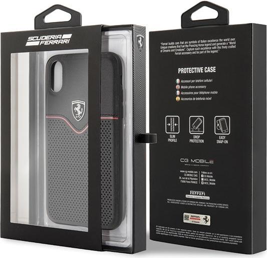 Immagine prodotto Ferrari Custodia rigida FEOVEHCI65BK iPhone Xs Max Nero (Apple iPhone XS Max)