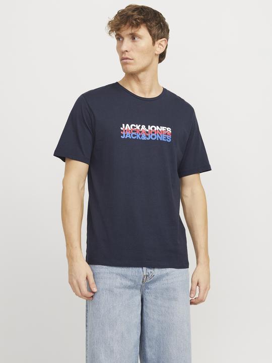 Produktbild Jack & Jones Logo Rundhalsausschnitt T-shirt T-shirt (XS)
