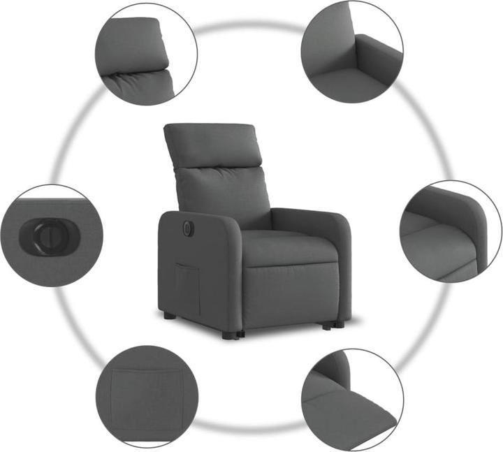 Image du produit vidaXL Relaxsessel mit Aufstehhilfe