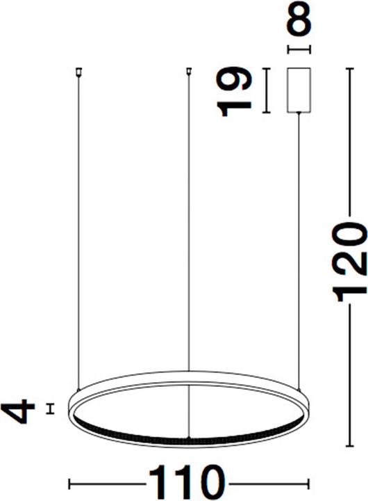 Produktbild Nova Luce Preston LED Pendelleuchte